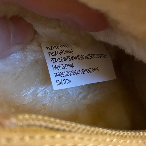 Cat And Jack Boots Size 4 Girls  Zips On Each Side - Picture 8 of 10